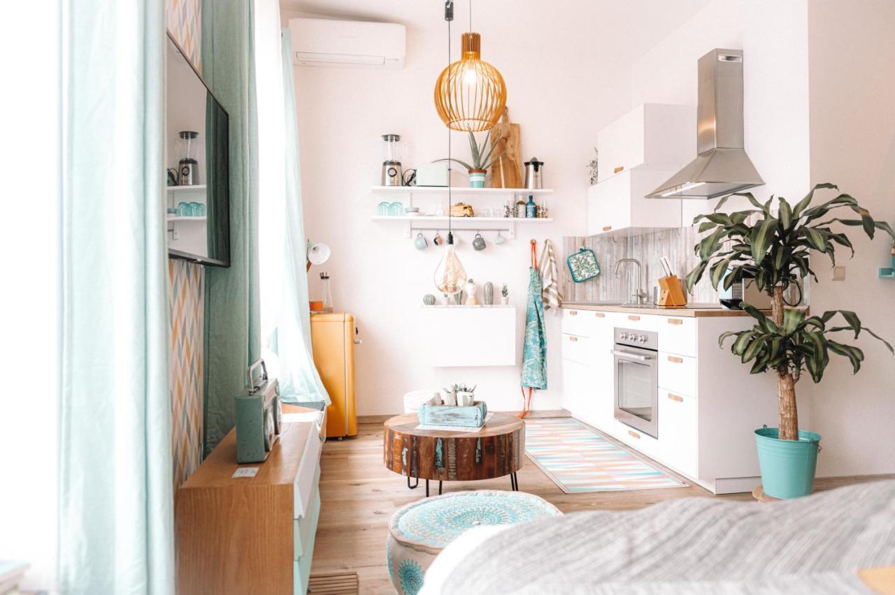 Appartement The Kalifornia I Stilvoll Mit Urlaubsfeeling I Dachterrasse I Klima Karlsruhe