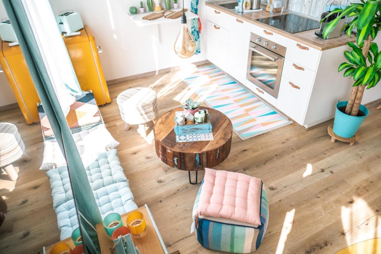 The Kalifornia I Stilvoll Mit Urlaubsfeeling I Dachterrasse I Klima Appartement Karlsruhe